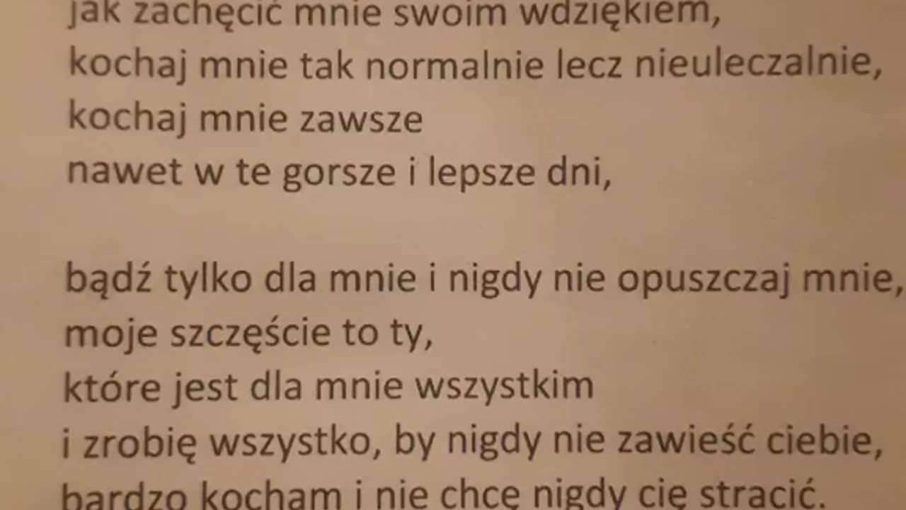 Moje szczęście to Ty