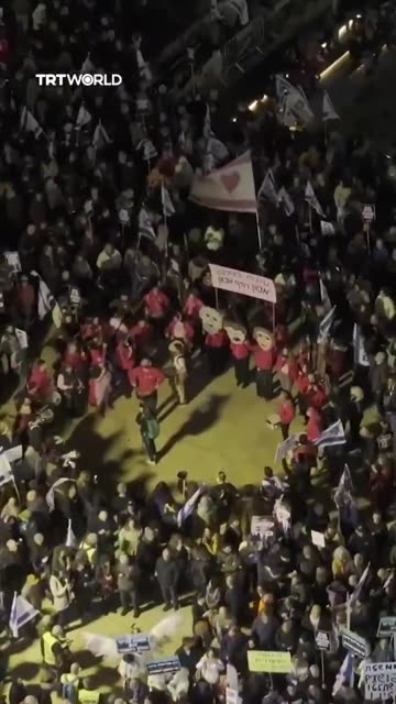 Massive Protests in Israel.