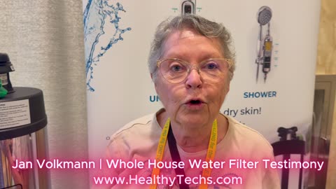 Jan is loving her Whole House Water Filters! 💧✨