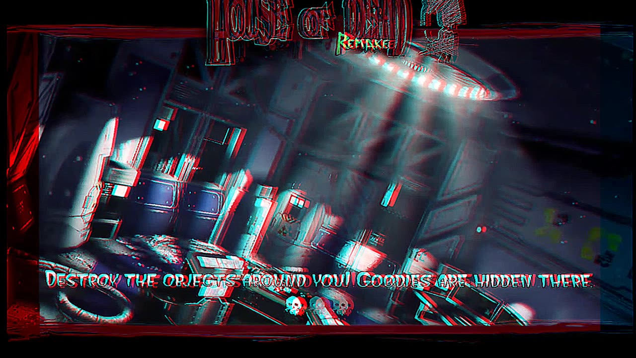 3D Anaglyph - Remastered House of The Dead