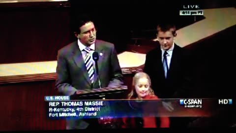 Rep. Thomas Massie Swearing-in Floor Speech 11/13/12