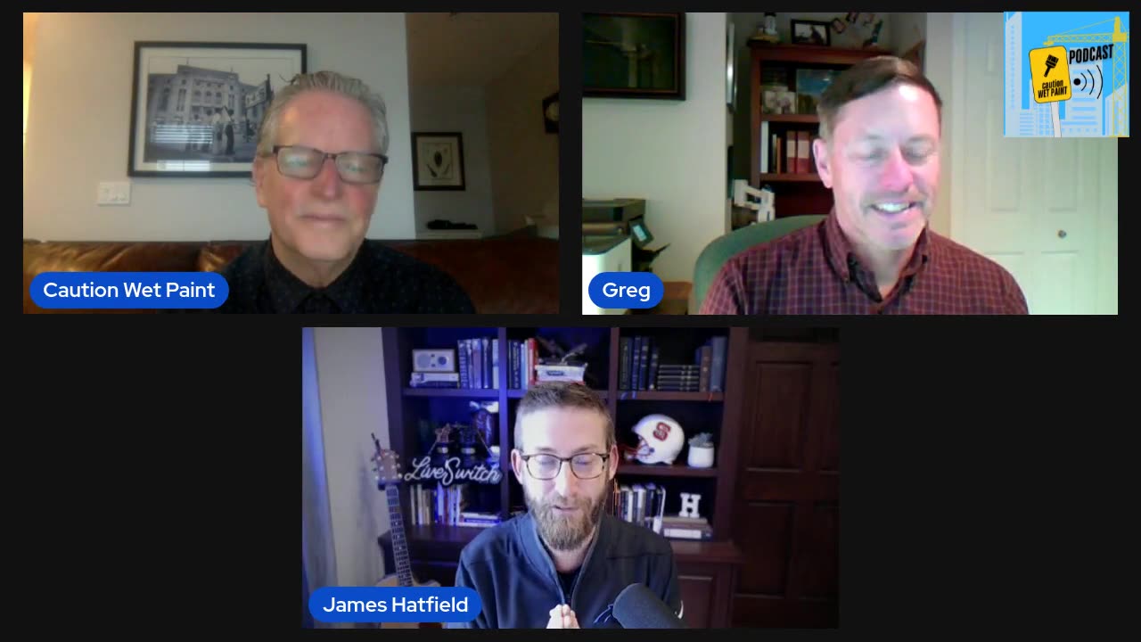 In case you missed it: Our latest episode of the "Caution Wet Paint" podcast