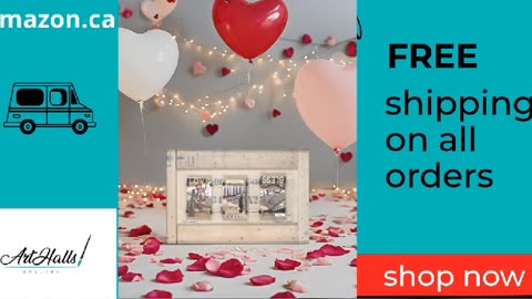 💓This valentine express your love with our latest “Love Joy and Bless” Canvas Wall Art!