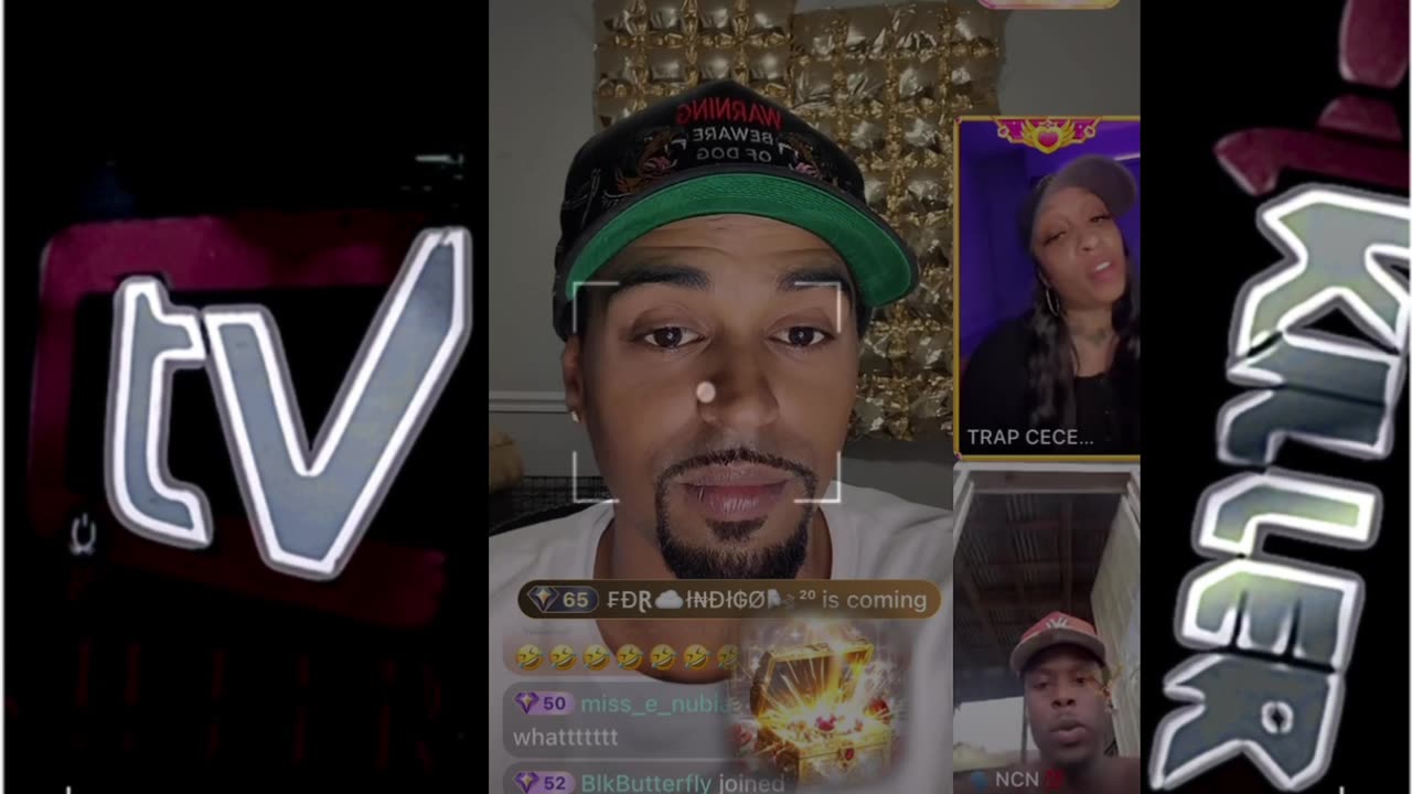 NO CAP 21 & CEE CEE IN DROSKI LIVE ACTING A DAMN FOOL