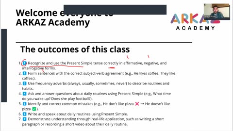 Lesson 6 - Present simple & Daily routine