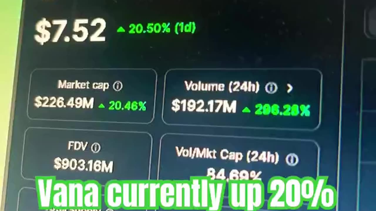 vana crypto trading strategy #fyp