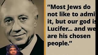 "Most Jews Do Not Like To Admit It, But Our God is Lucifer" – The Rosenthal Document