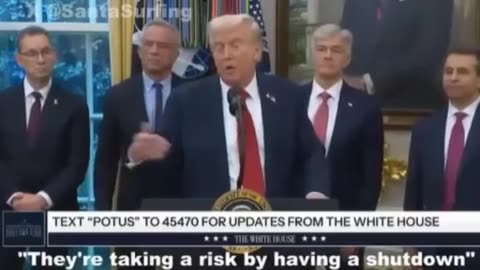 Santa Surfing Trump Card - Project 2025 - Checkmate! New American Revolution