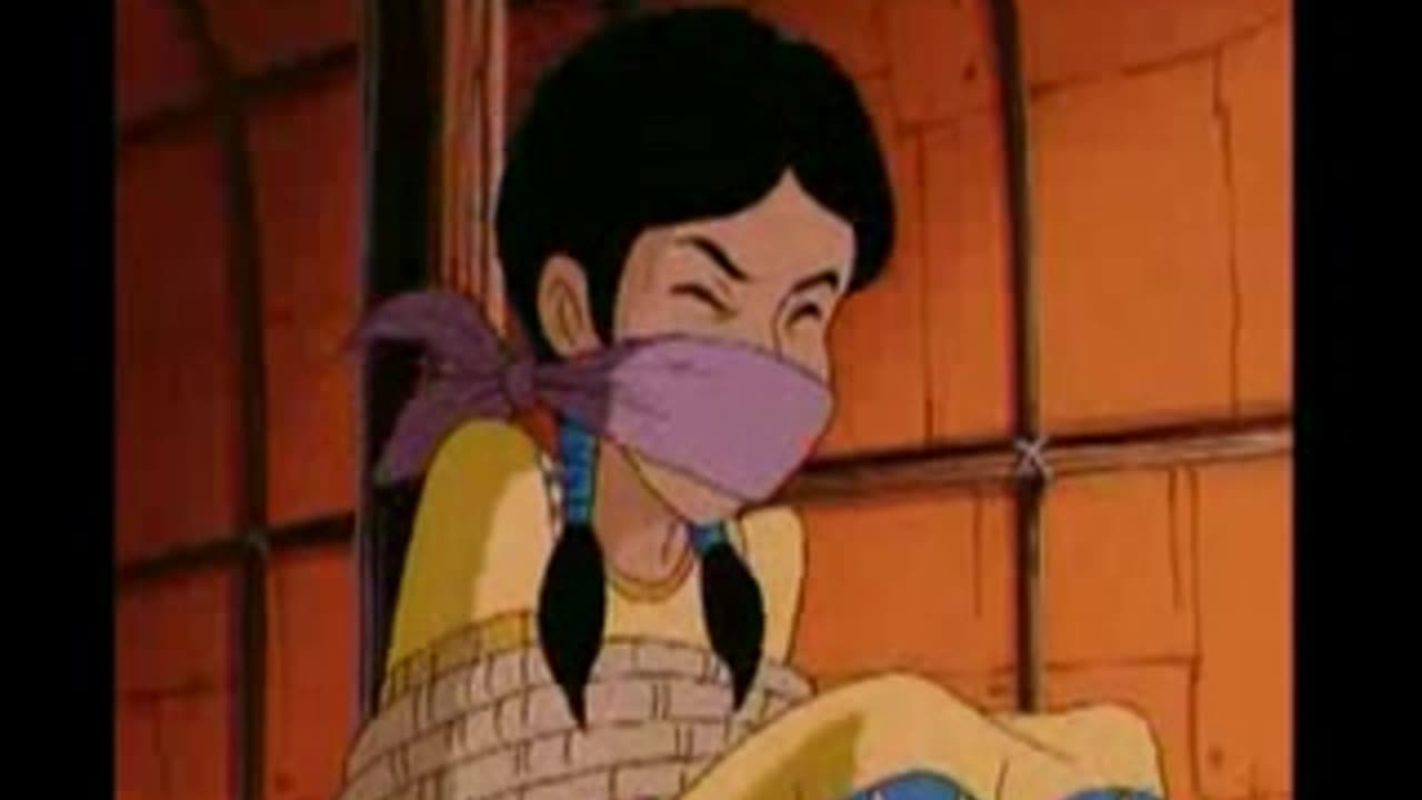 Young Pocahontas damsel