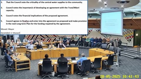 Robert Lee for Mayor 2025 - Campaign Launch - Gifting main water supply land