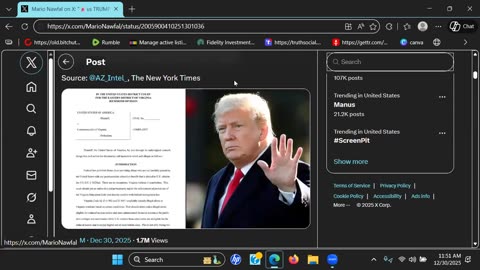 Trump Sues U of Virginia For Buying Votes