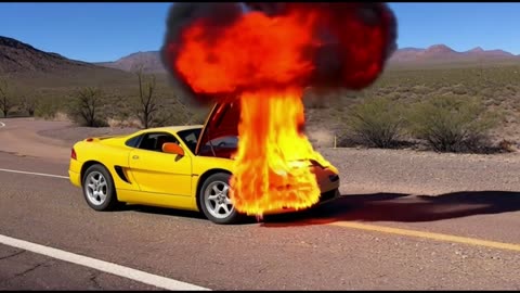 LUXURY CAR FIRE DEPARTMENT