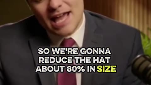 Nick Fuentes: "Guys it's too much fabric. The new hats are going to be awesome!"