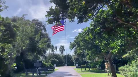 Walking Veterans Memorial Island Sanctuary | Vero Beach | Honoring Our Heroes Day After Thanksgiving