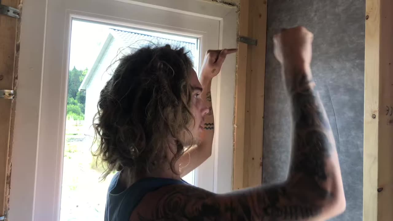 Part 17 + 18 + 19 of building the cabin ❤️