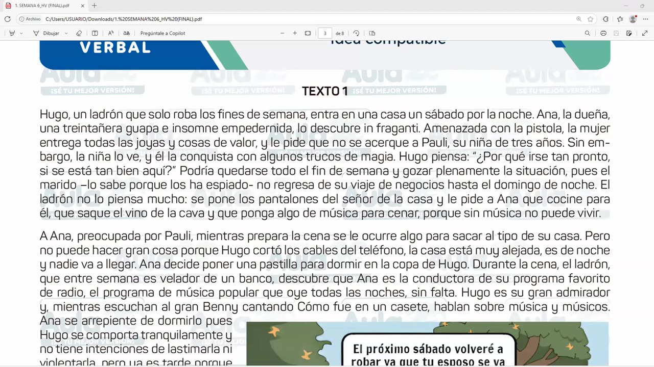 AULA 20 REGULAR 2026 - 1 | Semana 06 | RV