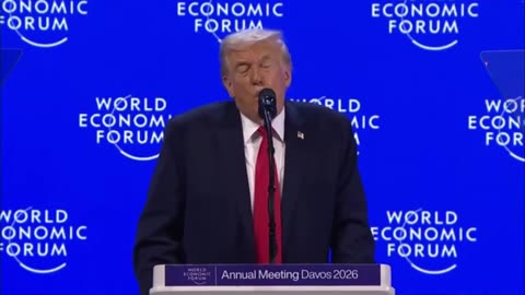 One of the most significant moments from the Trump Davos speech was when he said ...