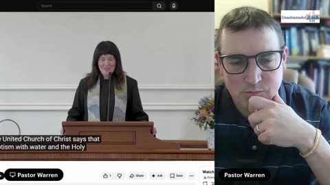 Jesus Needed to Repent? According to WOKE Pastor Robin-First Church in Sterling MA -#churchofchrist