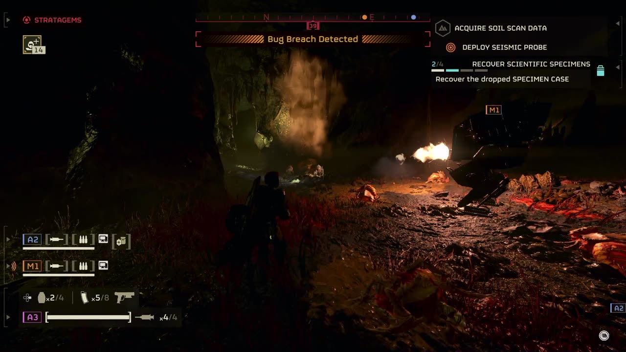 Helldivers 2 being cool