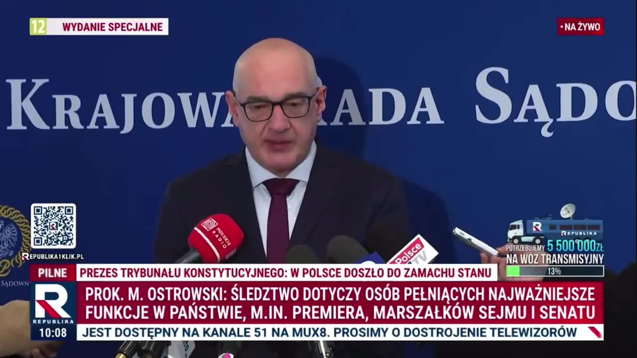 Prokurator Ostrowski potwierdził dziś wszczęcie postępowania w sprawie