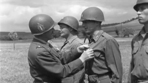 MOUNTED PARADE, SCH... - MOUNTED PARADE, SCHWEIGERN, GERMANY ; AMERICANS TAKE OVER AI - 111-adc-4912