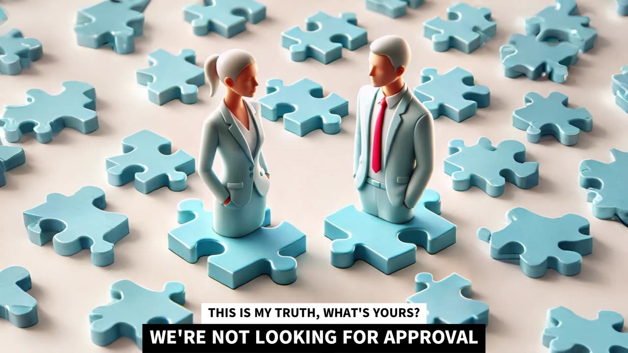 WE'RE NOT LOOKING FOR APPROVAL