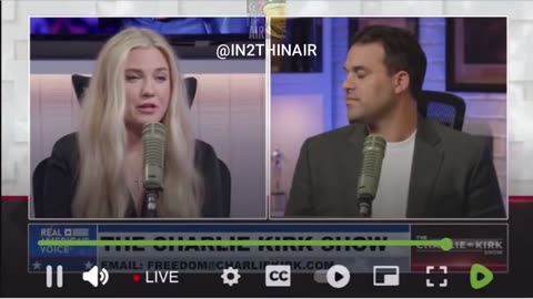 Does Erika Kirk look like she just lost her husband and father to her children Charlie Kirk? 