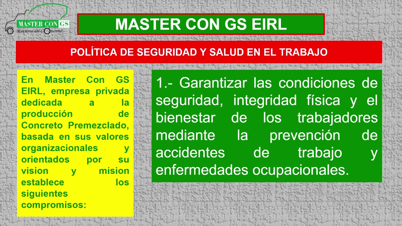 14 Feb 2025 - Politica de Seguridad y Salud en el Trabajo