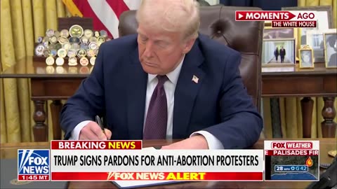 Trump pardons prolife prisoners — ‘It is my great honor to free these people.’