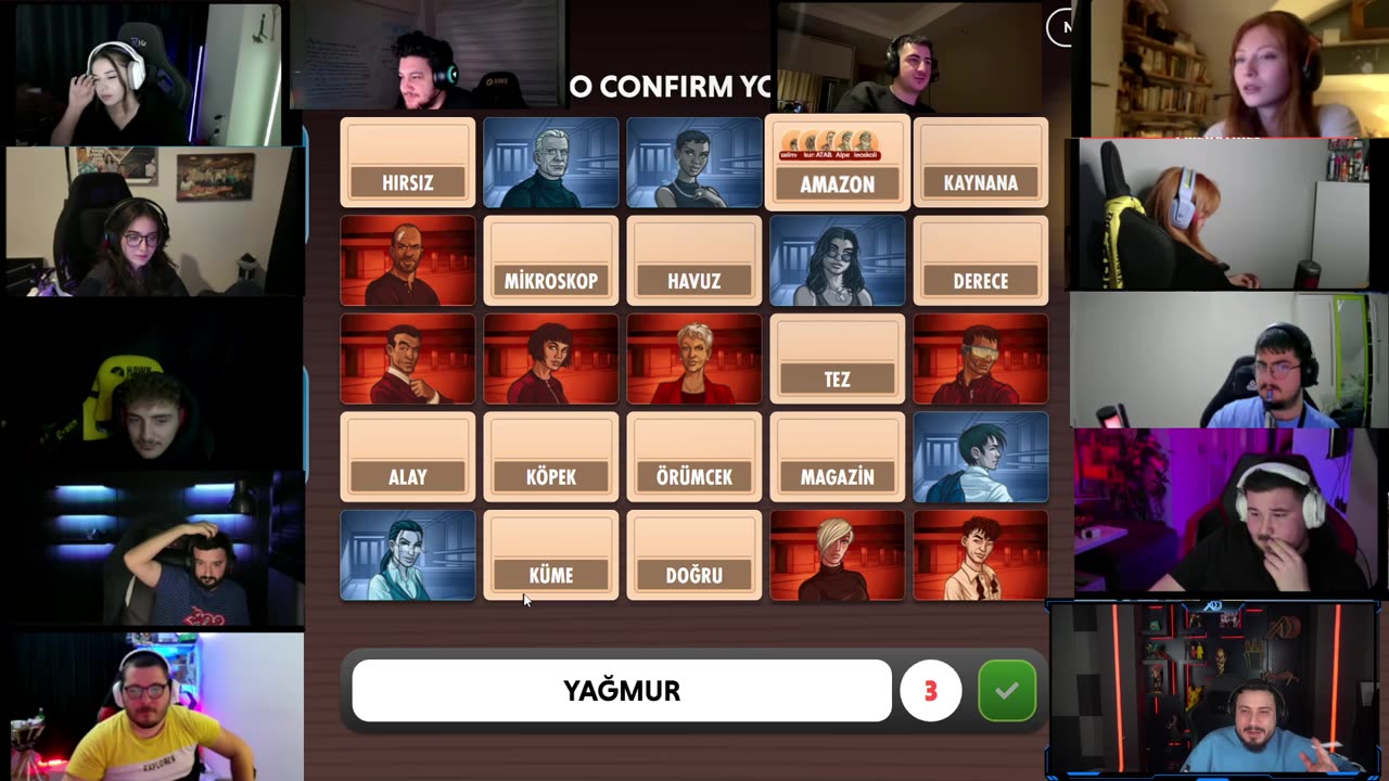 OHA YAYINA BAK !!!!!!!!!! | CHATTING + CODENAMES !foxepin