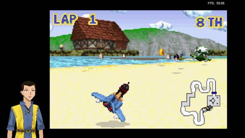 Banjo Pilot (GBA/RetroArch) day 3 Bottles' BeeHive cup!