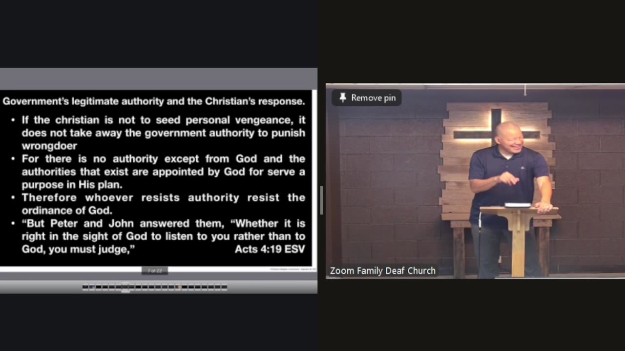 “Christian’s Obligation to Government” Romans 13:1-7
