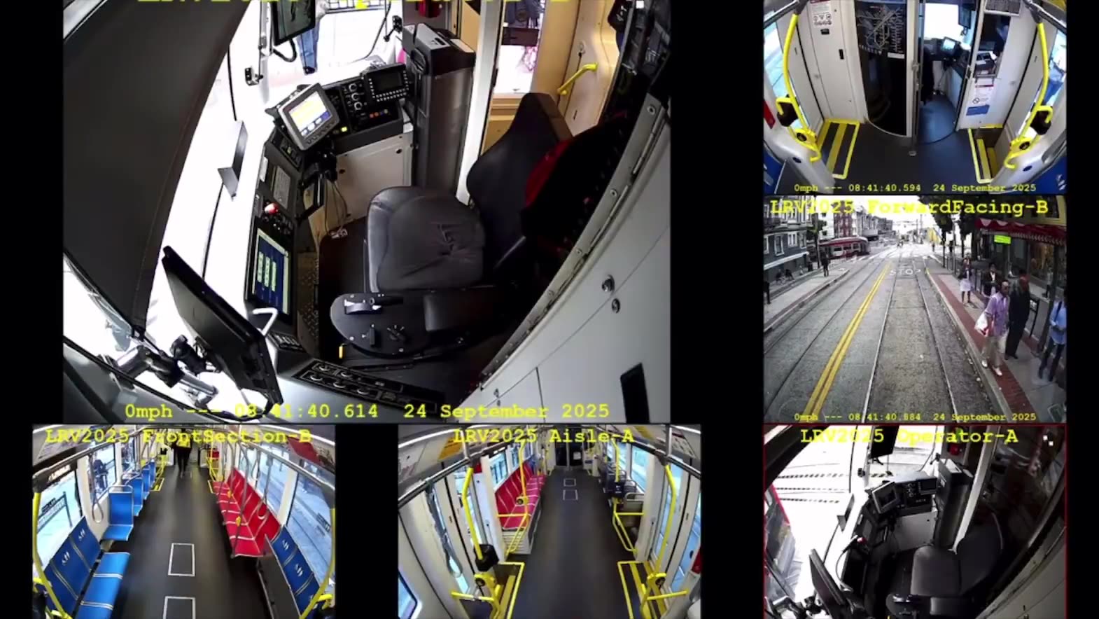 TRAGEDY AVOIDED: A San Francisco Muni Metro train operator fell asleep at the controls,