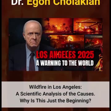 🔥Wildfire in Los Angeles: A Scientific Analysis of the Causes. Why Is This Just the Beginning?