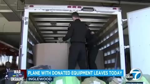 Some are Apparently Saying the LAFD Sending Surplus Equipment to Ukraine