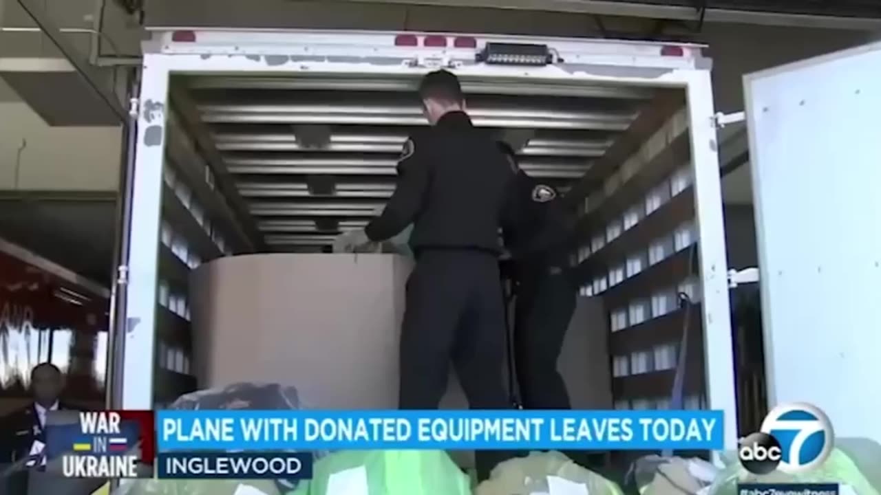 Some are Apparently Saying the LAFD Sending Surplus Equipment to Ukraine