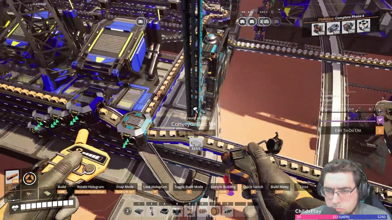 !Charity | Everything on Rails - Phase 4 Prep... - Ep43 - First Playthrough since Fluids - #Azeron | #satisfactory