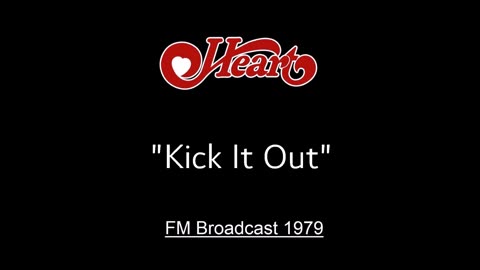 Heart - Kick It Out (Live in New Jersey January 26, 1979) FM Broadcast
