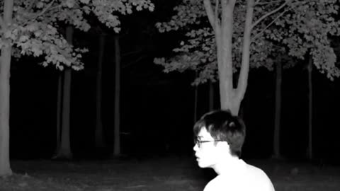 An Unusual Backyard Moment Seen on CCTV! #horrorjunkie #scary #creepy #cctvfootage