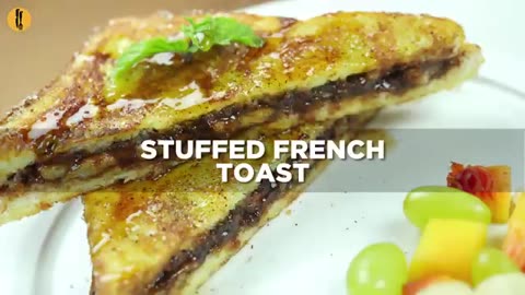 French Toast Rolls _ Nutella Stuffed French Toast Breakfast Recipe By Food Fusion