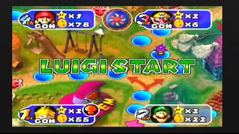 Halloween A-Thon 2014 Day 18. Mario Party 2 bonus Horror Land stream - 9 _ 10