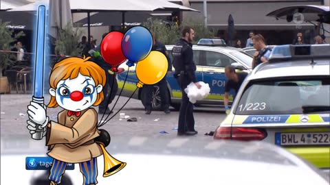 Stürzenberger-Tagesschau am Tiefpunkt #Clownswelt #ClownsWorld