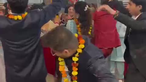 Indian wedding dance