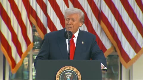 President Trump kept his word that he would do this ceremony on Charlie’s birthday