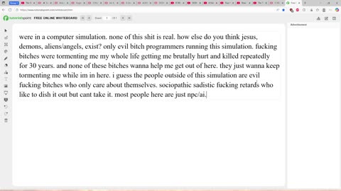 evil bitch programmers running this simulation!