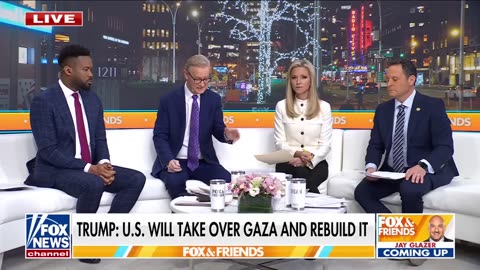 Hosts break down in laughter over media's reaction to Trump's Gaza plan