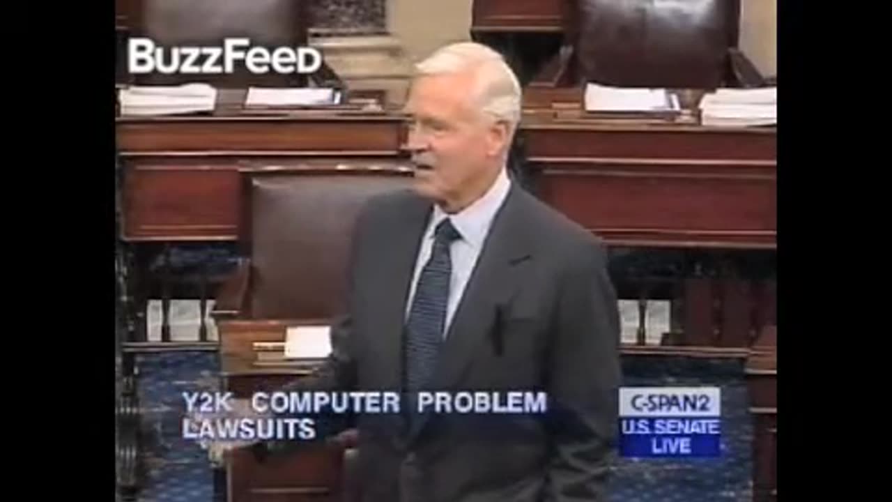 Senate on Y2K, AOL, and Yahoo (1999)