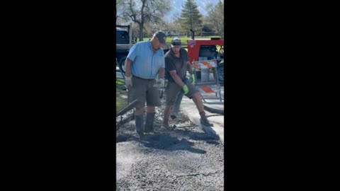 Pumping Regular Concrete @ Meadow Brook Golf Course