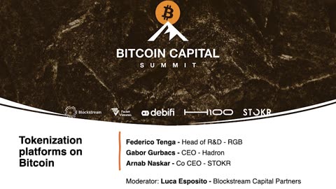 Tokenization platforms on Bitcoin | Plan ₿ Week