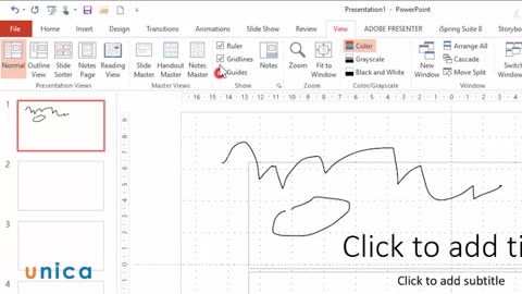 Bài 1 Làm quen với giao diện và thiết lập ban đầu cho Presentation